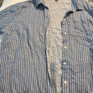 Lucky Brand Striped Button-Down Shirt